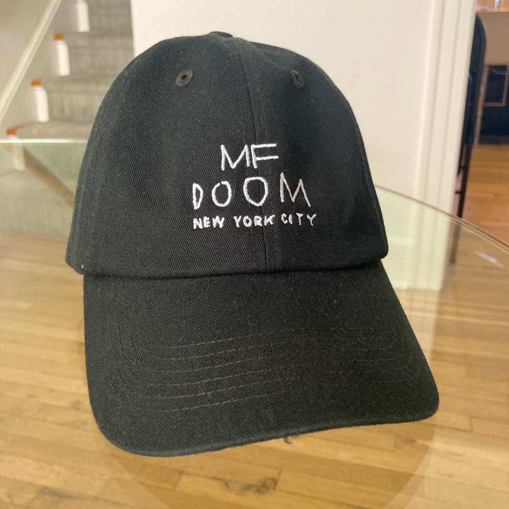 MF DOOM Official NYC baseball cap (Velcro back)